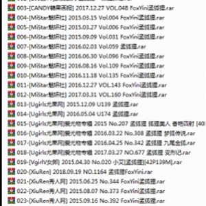 魅妍社孟狐狸8视频41套图10.9G珍藏版