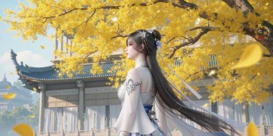 清纯诱人AI绘画国漫女神壁纸101p500M